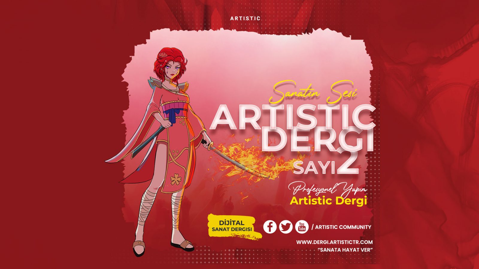 Artistic Dergi 2. Sayı kapağı